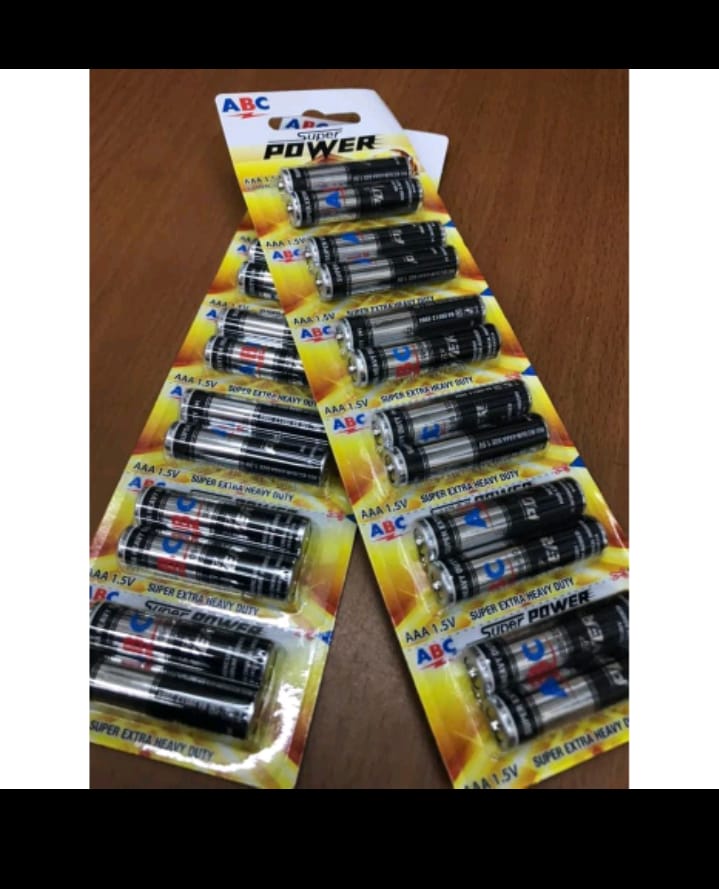 BATERAI/BATERRY/BATERE/BATRE SUPER POWER AAA ISI 12 PCS Harga 24,000 rupiah*Gratis Ongkir