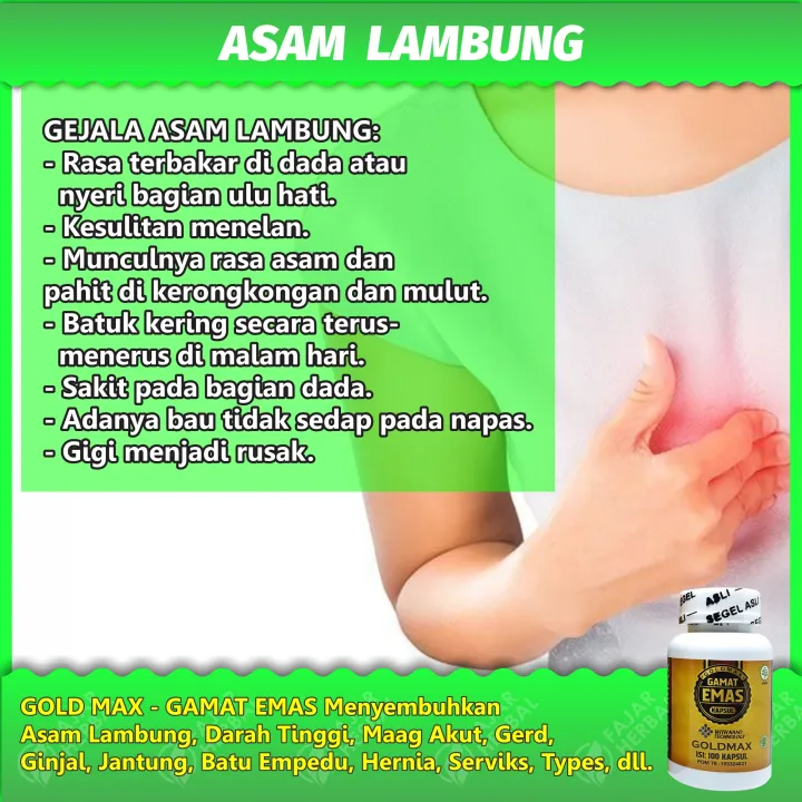 Jual Obat Tukak Lambung Obat Lambung Berdarah Penurun Asam Lambung Tinggi Obat Gerd Obat Maag Akut Di Lapak Jelly Gamat Kapsul Bukalapak