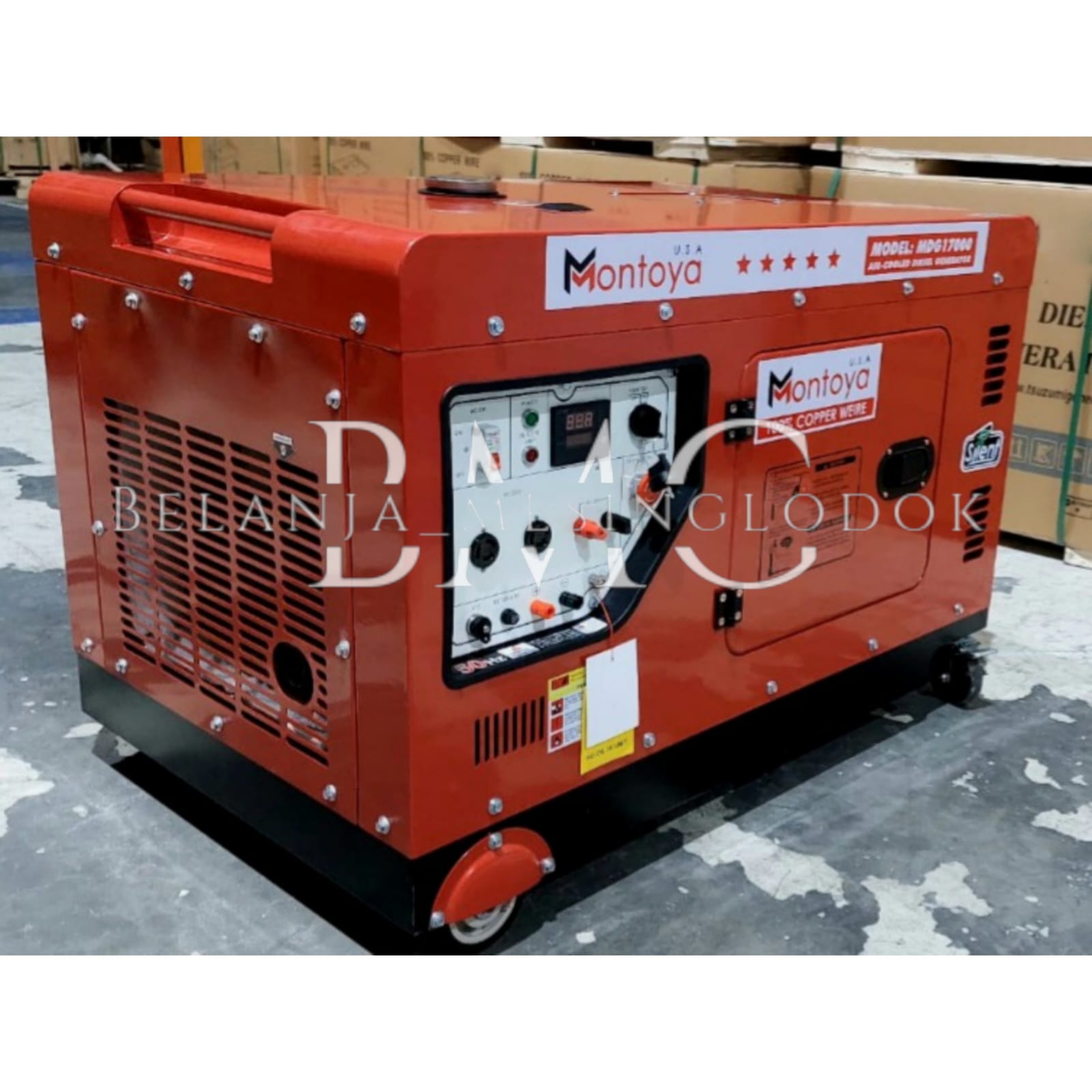 Genset 15 kva 1 Phase Montoya MDG 17000 USA Technology | Lazada Indonesia