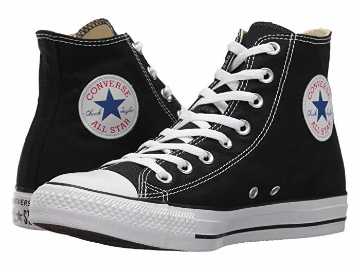 converse shoes men black