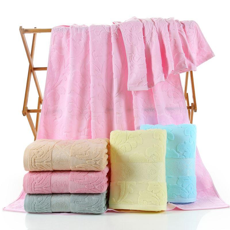 Cỡ Lớn Số Khăn Tắm 100% Cotton Khăn Đi Biển Khách Sạn Tăng Dày 90*180 Cỡ Lớn Mềm Mại Hút Nước Nam Giới Và Phụ Nữ