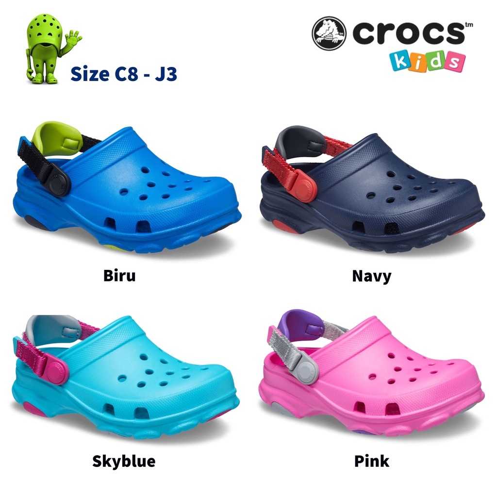 Croc Croc Anak Sepatu Sandal Anak Croc Classic All Terrain