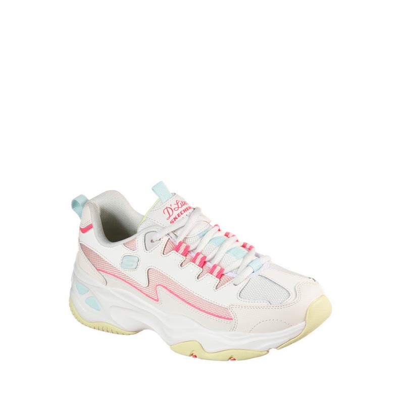 Jual Skechers White Shoes Womens 