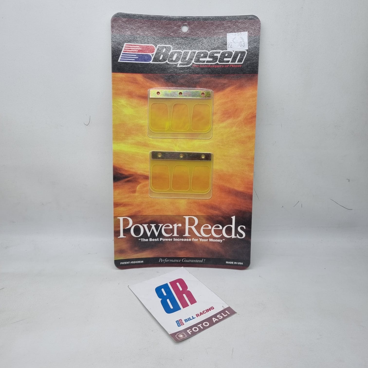 REEDVALVE LIDAH MEMBRAN BOYESEN KARBU NINJA R/RR ORIGINAL USA | Lazada