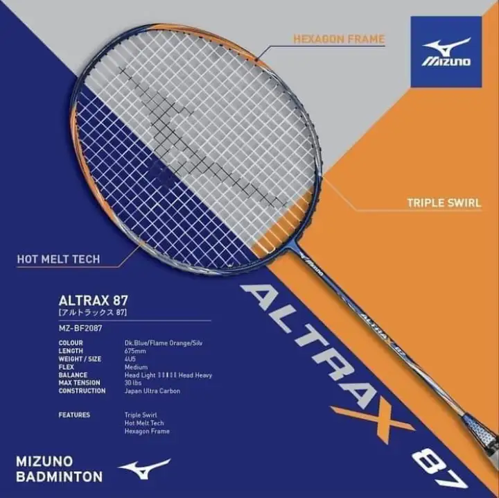 raket badminton mizuno