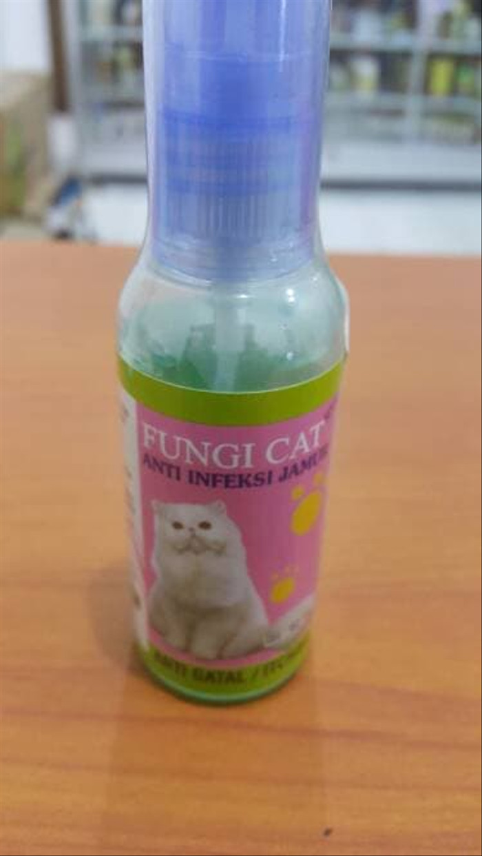 Fungi Cat Spray 60 ml Spray Anti Jamur Kucing Lazada Indonesia