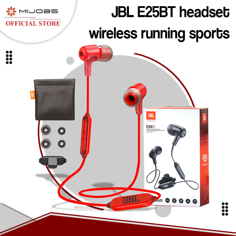 Headset JBL E25BT Bluetooth Wireless Running Sport Earphone