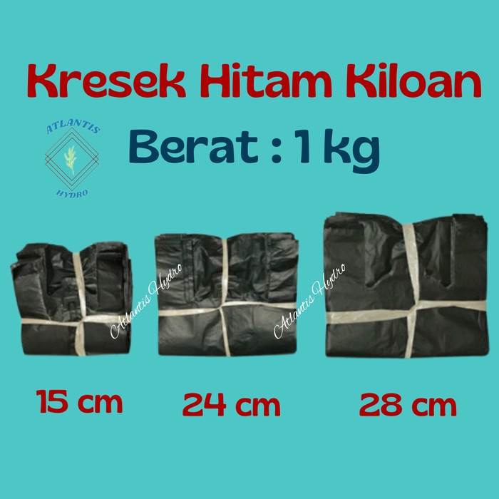 Plastik Kresek Hitam Los Kiloan Kg Murah Lazada Indonesia