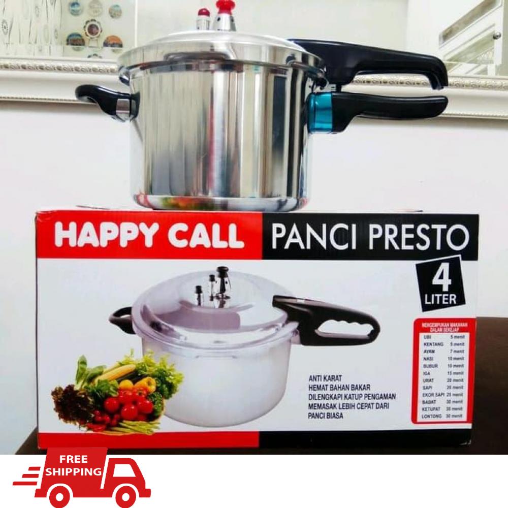 INDO WORLD TRADE - Panci Presto Happy Call 4 Liter Press Cooker