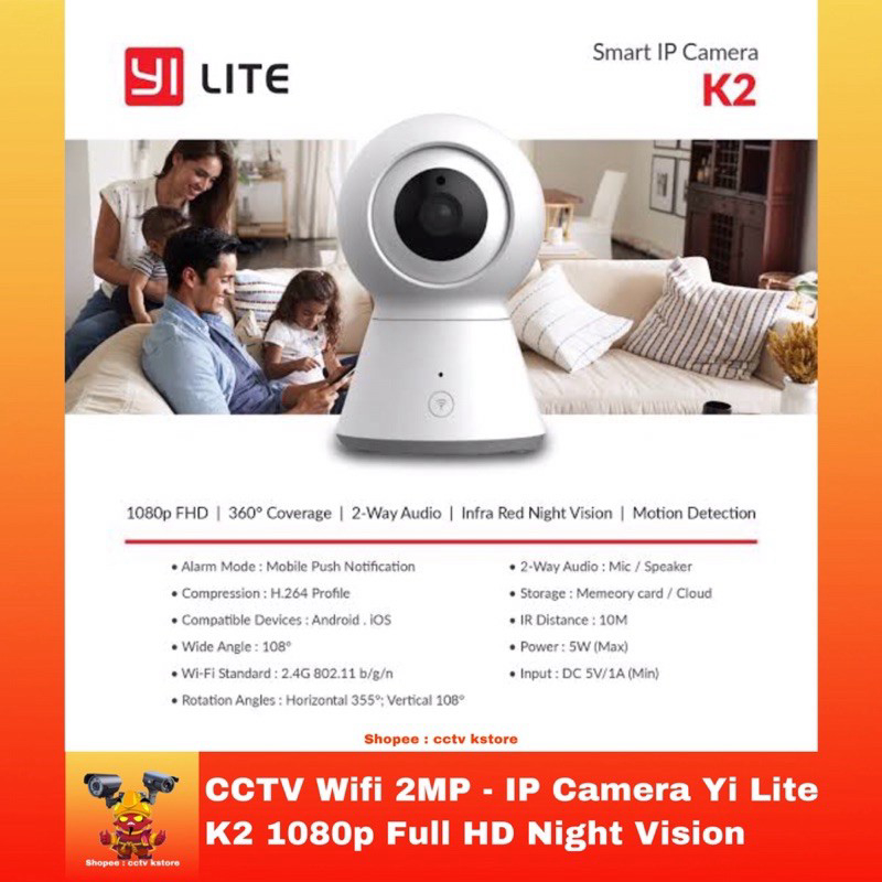 cctv xiaomi yi lite dome k2