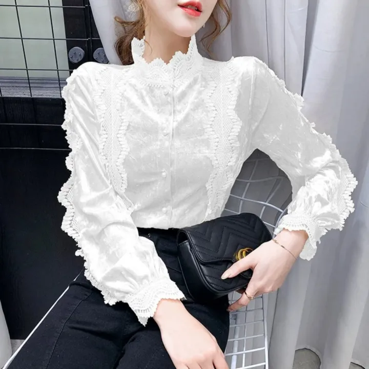 6281 Luciana Velvet Tops Atasan Fashion Jual Baju Import Fashion Korea Korea Fashion Kpop Fashion Korean