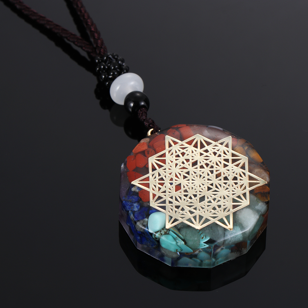 【COD】Multi-color Meditation Healing Balance Solar Energy Sri Yantra ...