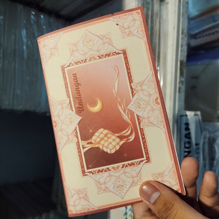 (BISA COD 100 lembar) Undangan Pernikahan Tulis Tangan UJ KL 010