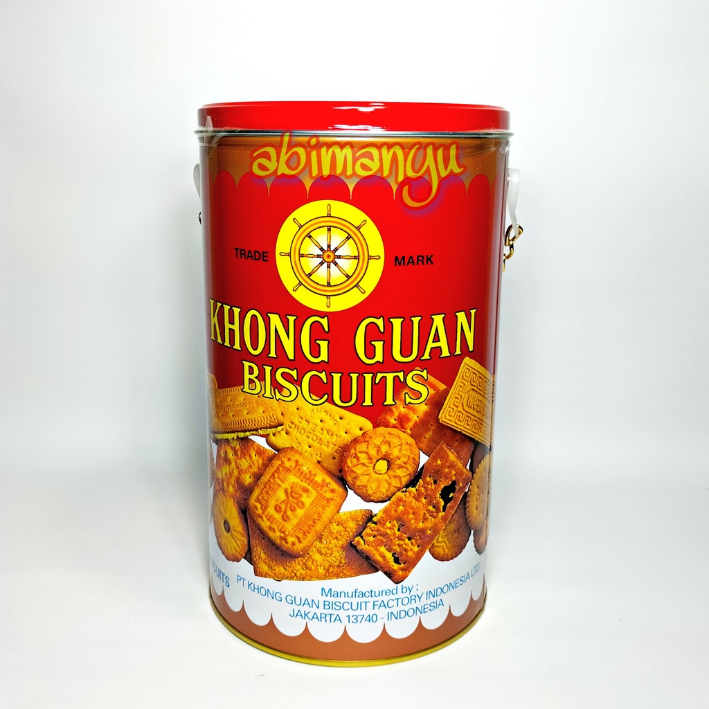 BISKUIT KHONG GUAN KALENG BULAT RANTAI 1000 GRAM - Lazada