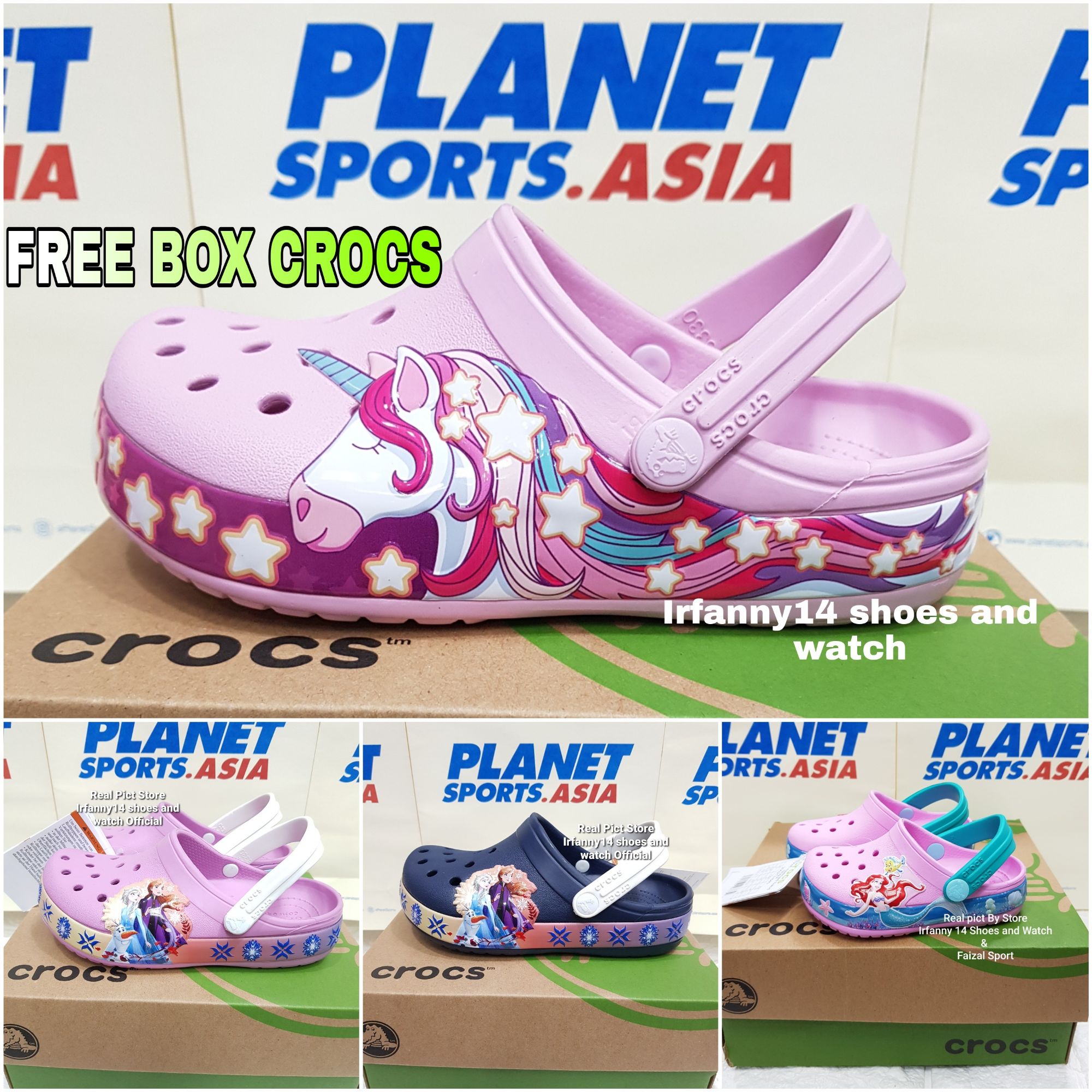 Harga sandal discount crocs anak original