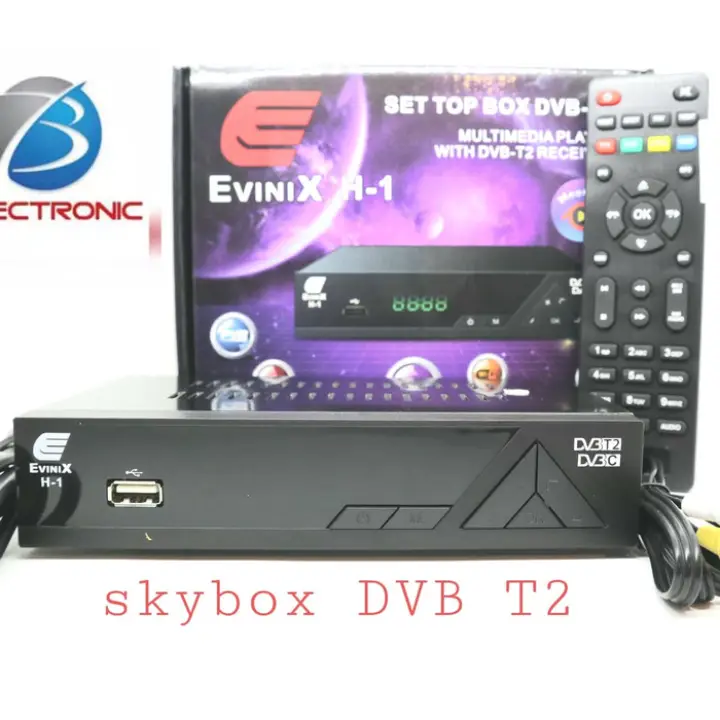 Turun Harga Skybox Evinix H 1 Set Top Box Tv Digital Dvb Free Hdmi Lazada Indonesia