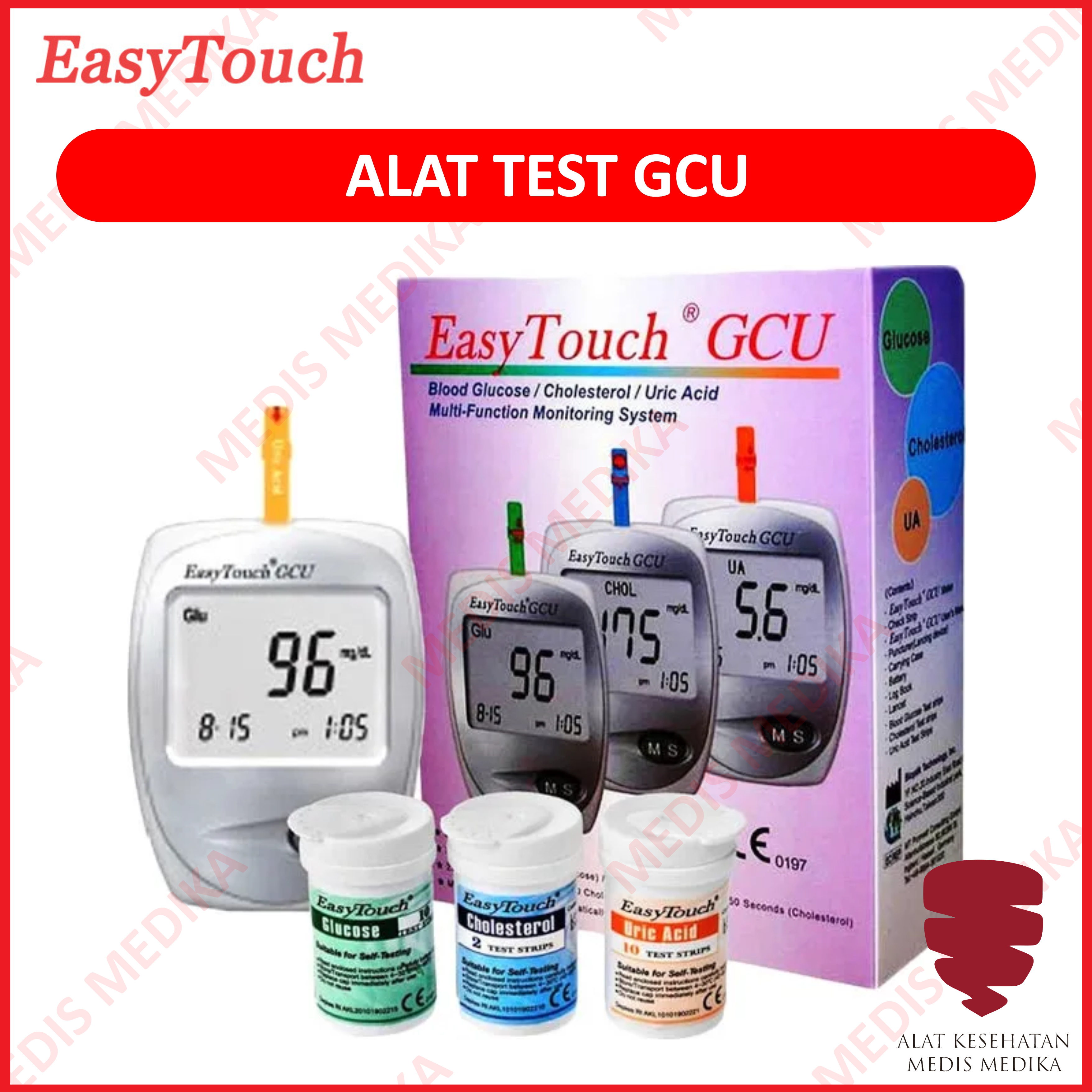 easy touch blood glucose meter