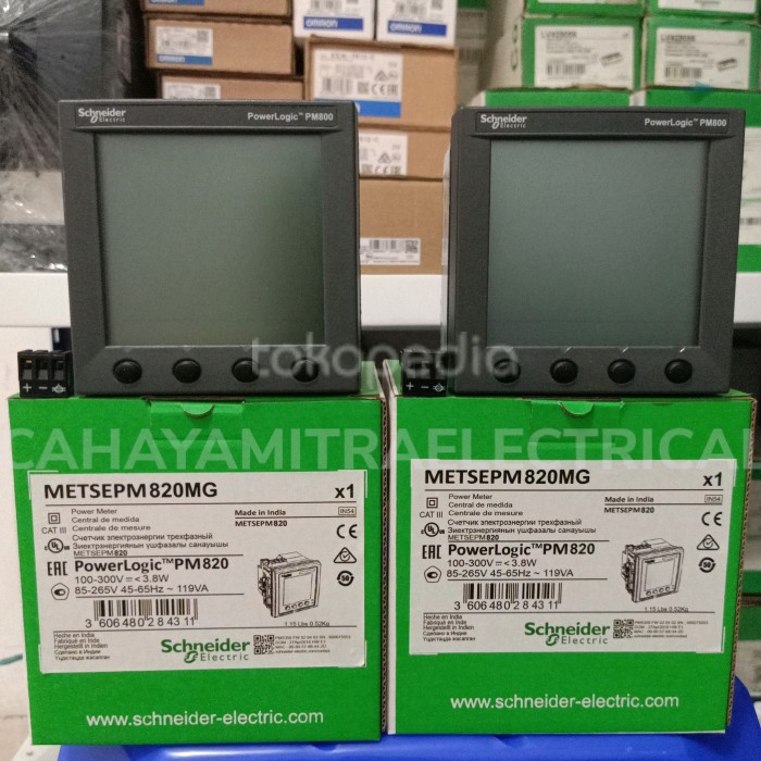 METSEPM820MG / PM820MG Power Meter PM800 Schneider Lazada Indonesia