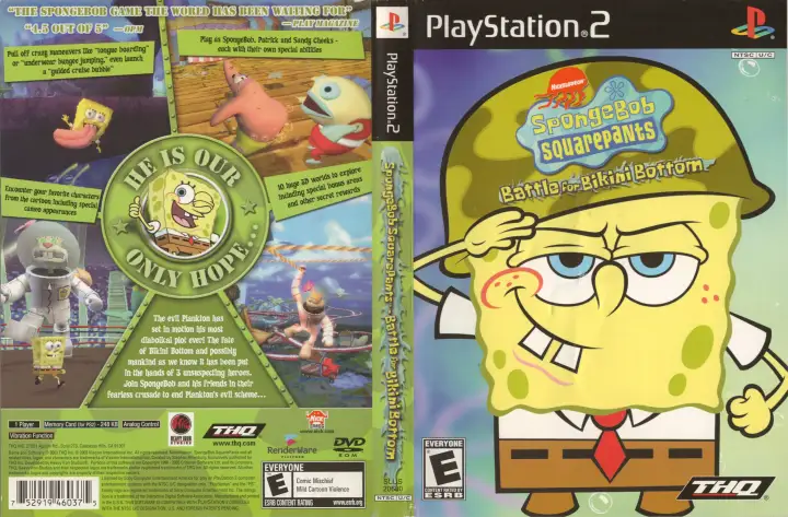 battle for bikini bottom playstation 2