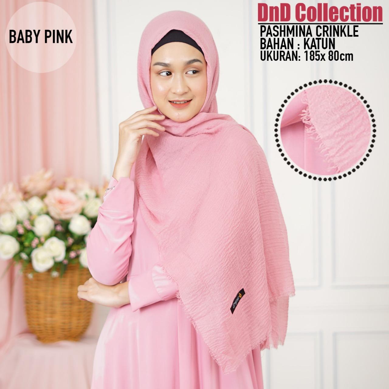 DnD-(COD) Promo Hijab Pashmina Crinkle Rawis/ Jilbab Pashmina Crinkle