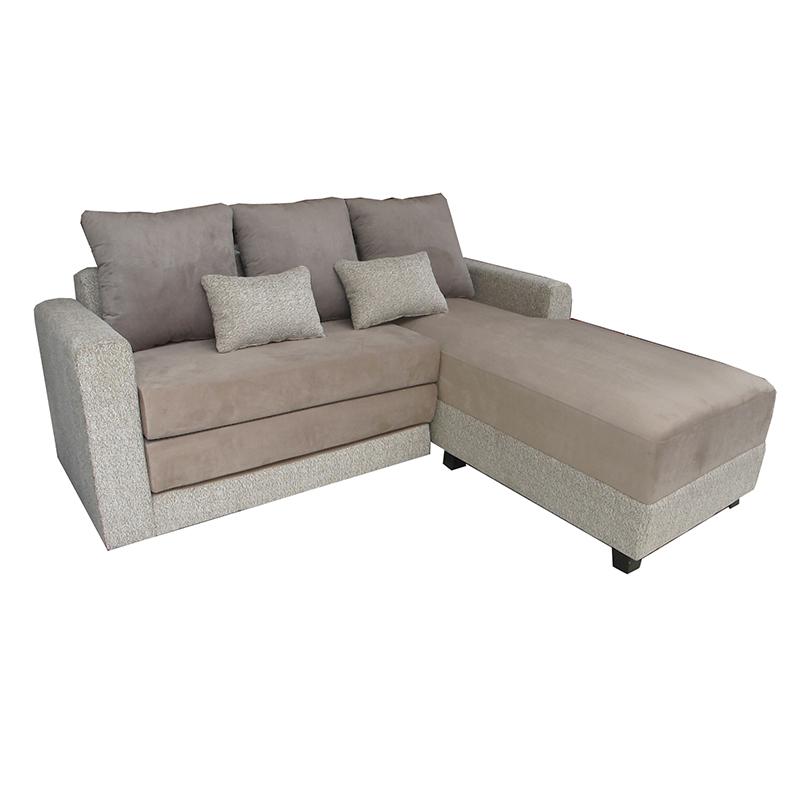 Creova Sofa L bed Pandora Cream - Khusus JABODETABEK
