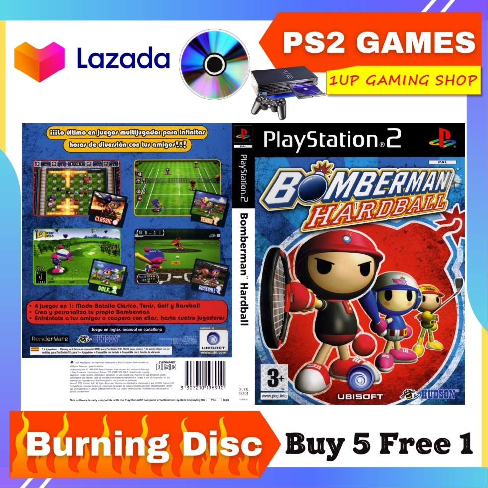 Bomberman Hardball Gameplay (Playstation 2) 