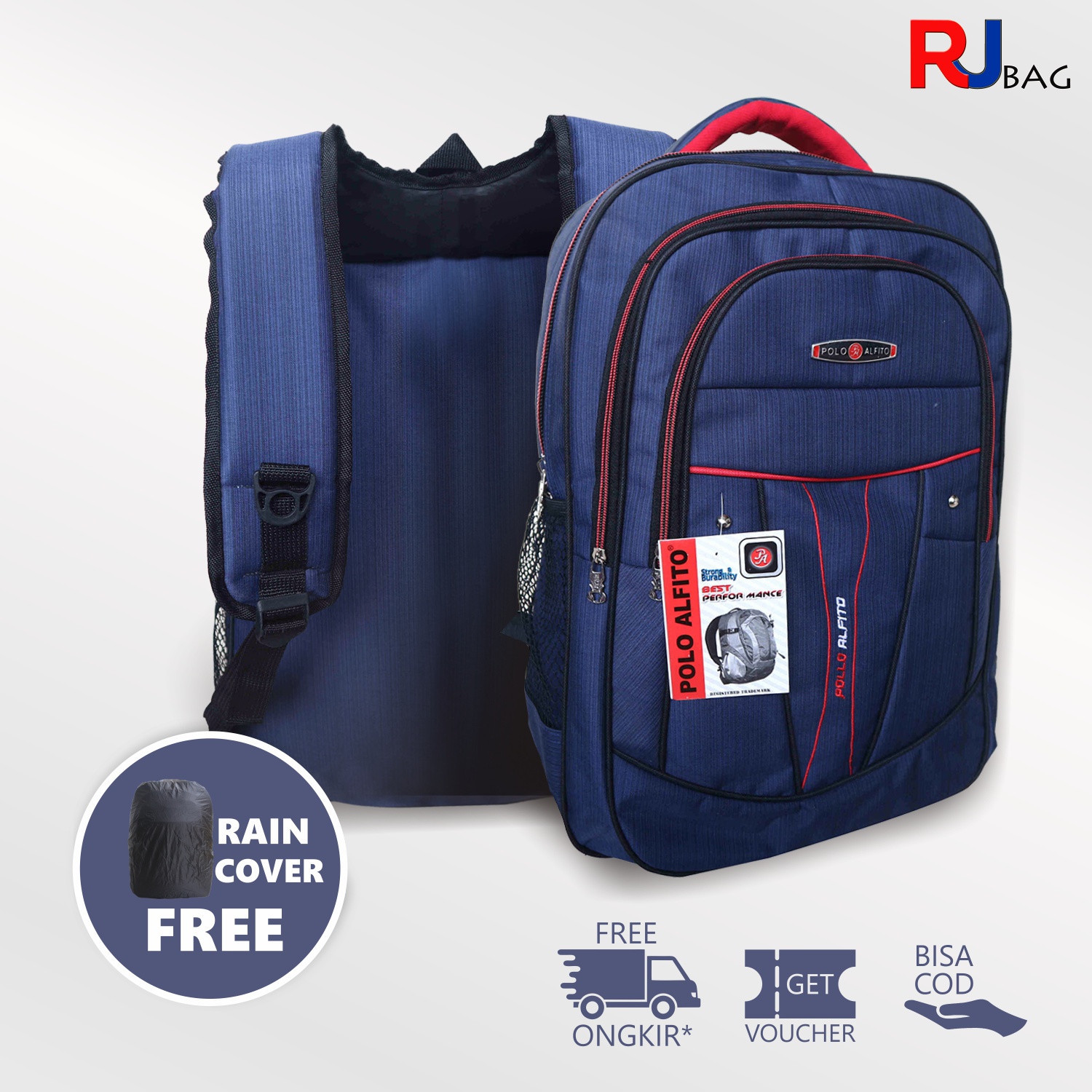 AR-bag ( BISA BAYAR DITEMPAT ) Tas Ransel / Tas Ransel Pria / Tas Punggung  Kerja Backpack / Tas Ransel