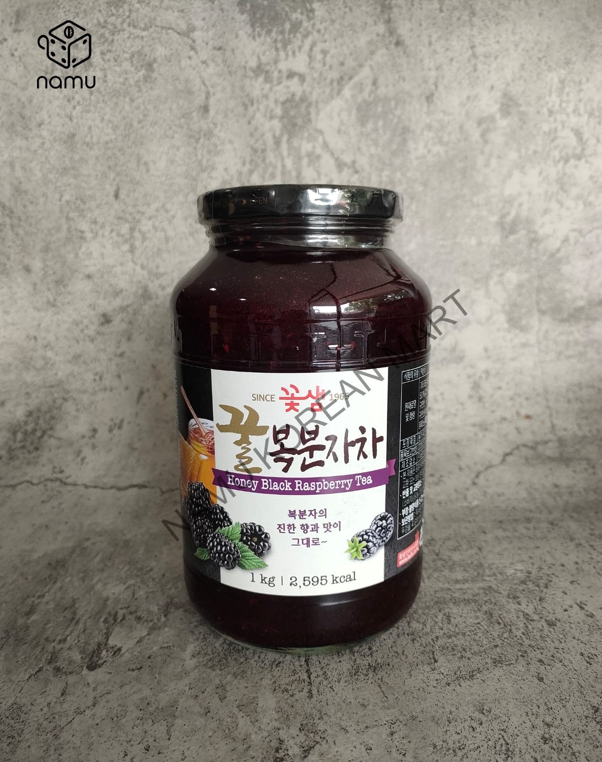 Kkoh Shaem Raspberry 1kg / Honey Black Raspberry Tea / Teh Madu Rasa ...