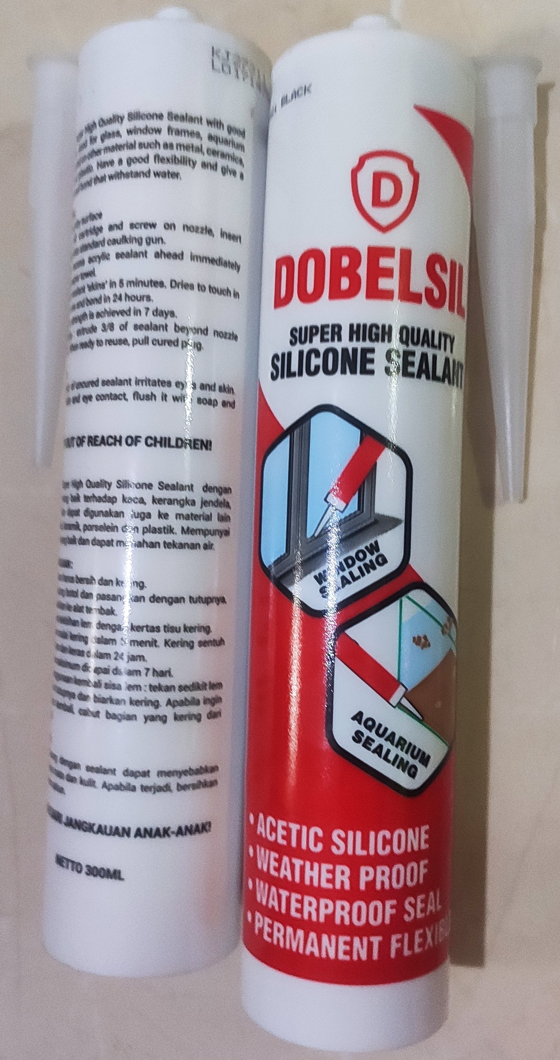 lem silicone sealant kaca akuarium kemasan kaleng botol tube Lazada