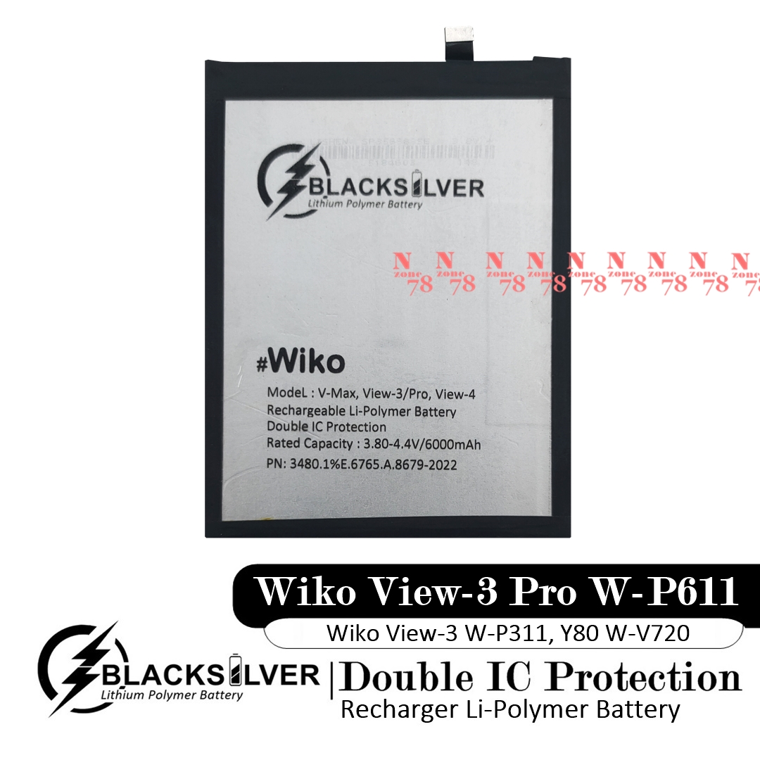 Audiosystem Batteria Pila Compatibile Per Wiko Y80 E View 3 Pro – 4000 MAh, Prestazioni Elevate E Sicurezza Garantita