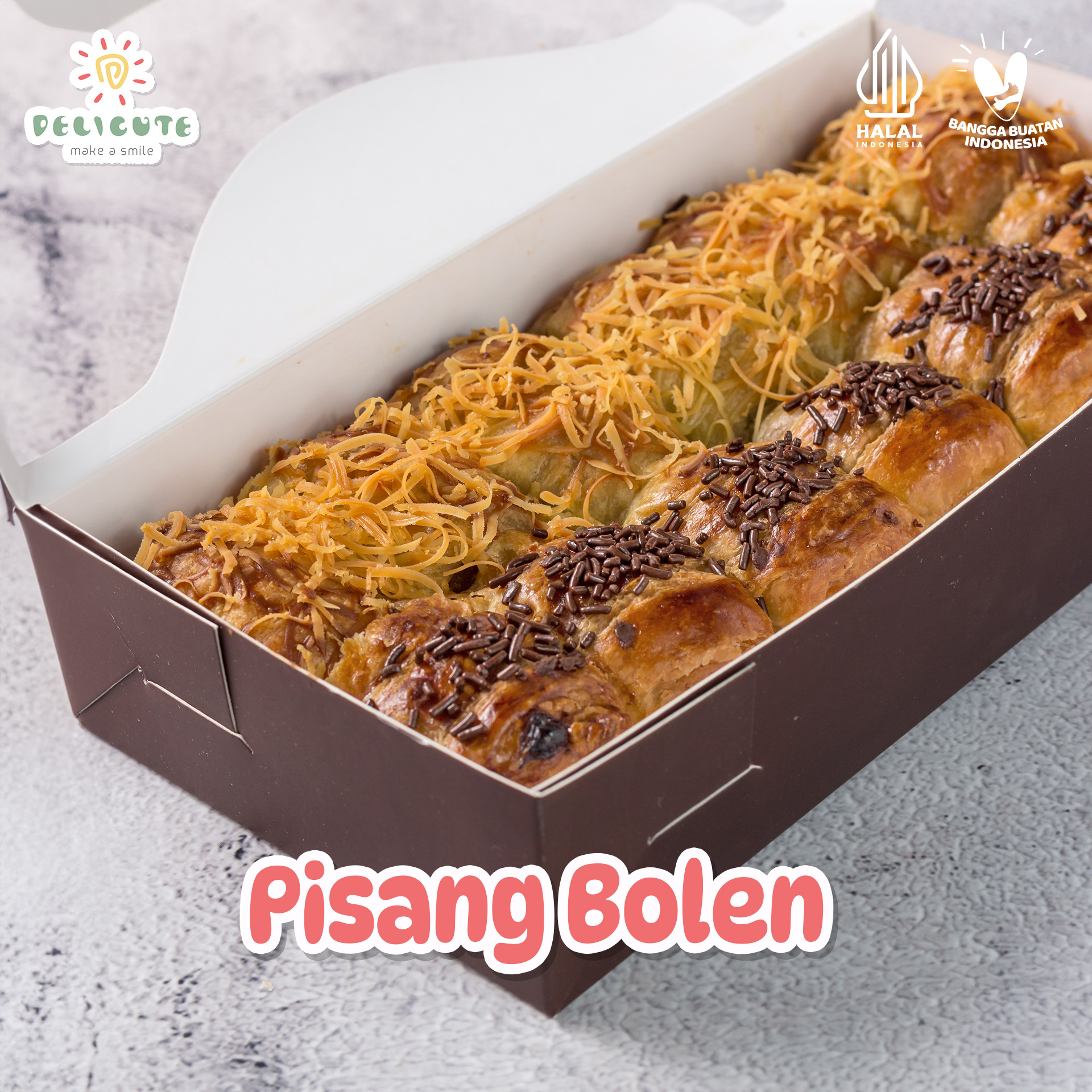 PISANG BOLEN DELICUTE - ROTI DENGAN ISI KEJU, COKLAT DAN PISANG ...