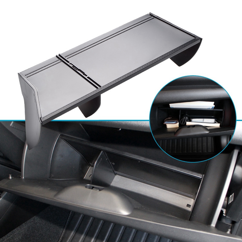 Car Glove Box Interval Storage Box LH for Honda Fit Jazz 2014-2020 Co-Pilot Storage Box Partition Interior Accessories