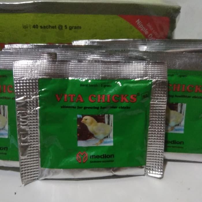 vitamin pertumbuhan ayam broiler vitamin unggas, (pkt harga 20 sashet)