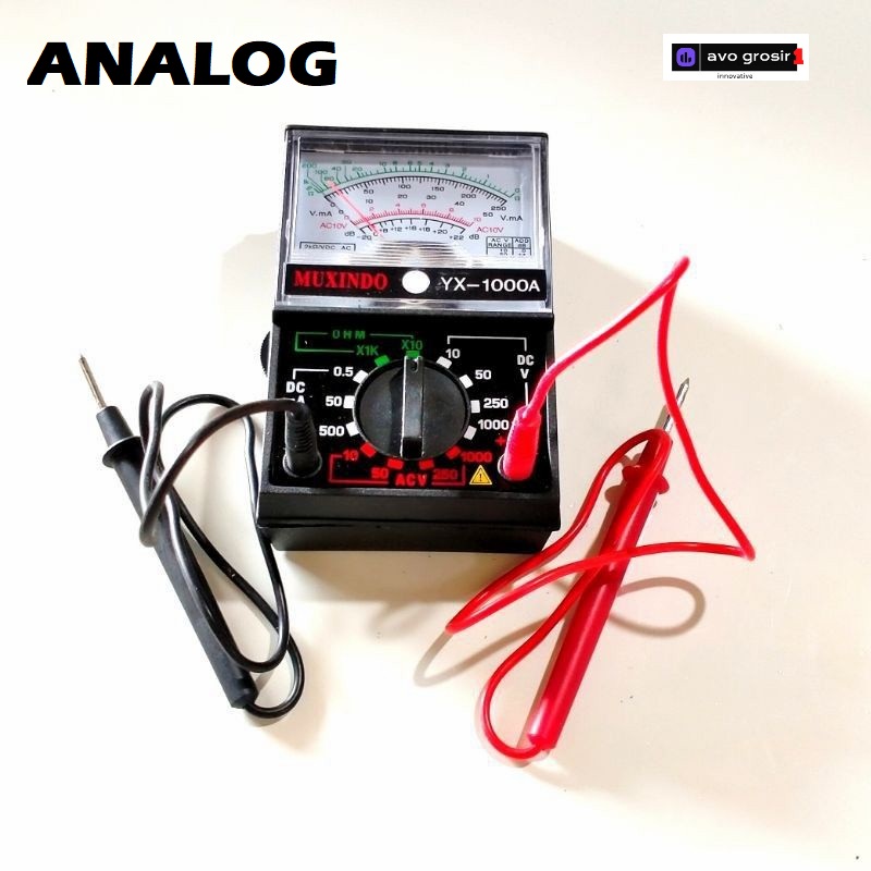 Multimeter / Avo Meter / Multitester / Avometer Analog Digital | Lazada ...