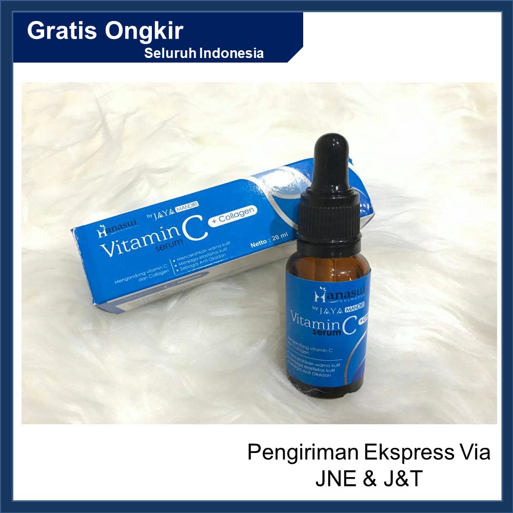 Serum Vitamin C Hanasui By Jaya Mandiri ( Biru ) - Dijamin Original Atau Uang Kembali