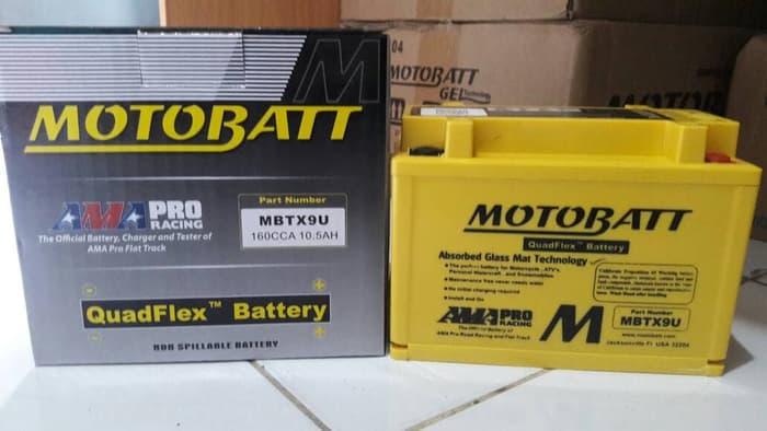 PROMO Aki Motor Kawasaki Ninja 250 R Motobatt MBTX9U TERBARU