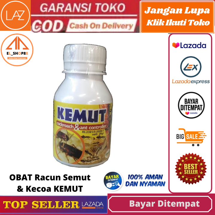 Obat Racun Semut Kemut Kemut Obat Pembasmi Serangga Dan Semut Cairan Racun Semut Racun Semut Kemut Racun Serangga Bisa Laz El Shop88 Lazada Indonesia