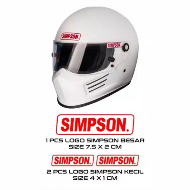 STIKER HELM SIMPSON STICKER SIMPSON Lazada Indonesia