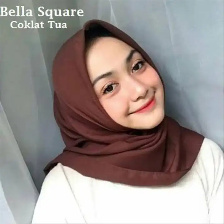 Jilbab Bella Kerudung Segi Empat Bella Square Laudya Bella Lazada Indonesia