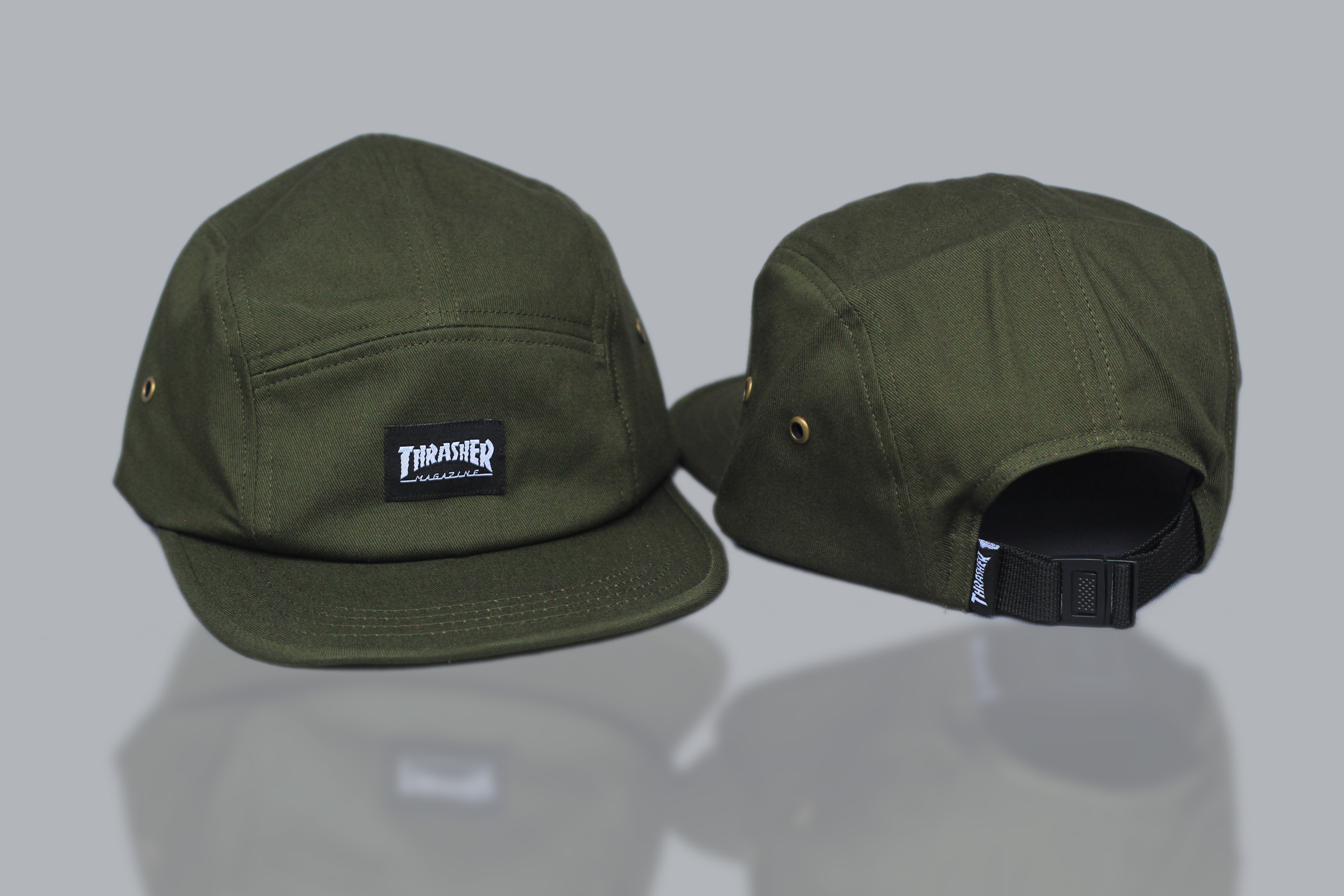 topi 5 panel thrasher
