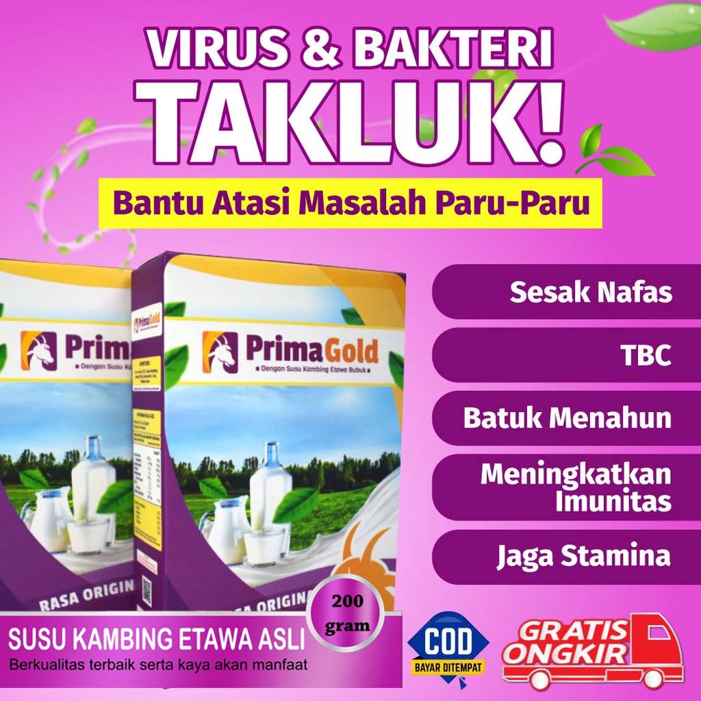 Primagold PROMO 2 BOK Susu Kambing Etawa PRIMAGOLD Prima Gold Isi 200g | Lazada ...