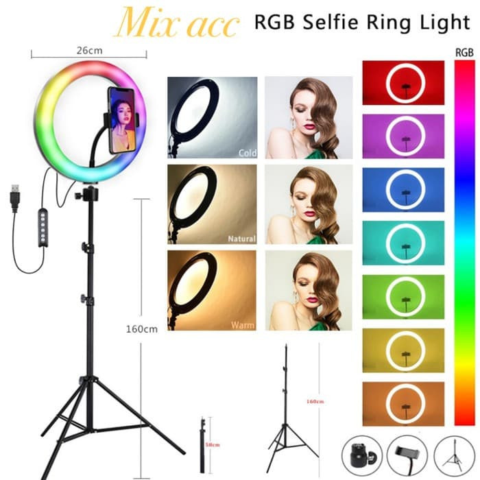 ring light rainbow