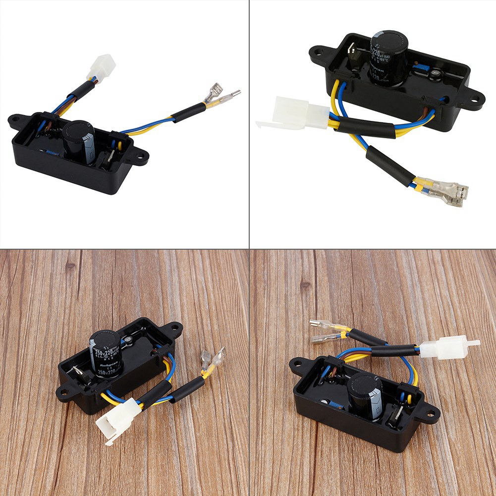 1PCS Voltage Regulator Rectifier Single Phase AVR For 2KW-3KW Gasoline Generator