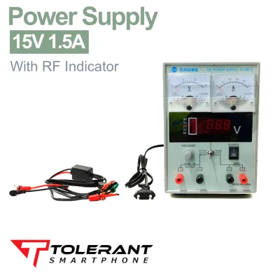 Power Supply Adjustable 0-15V 1.5A Sunshine P-1501T - Alat Service HP