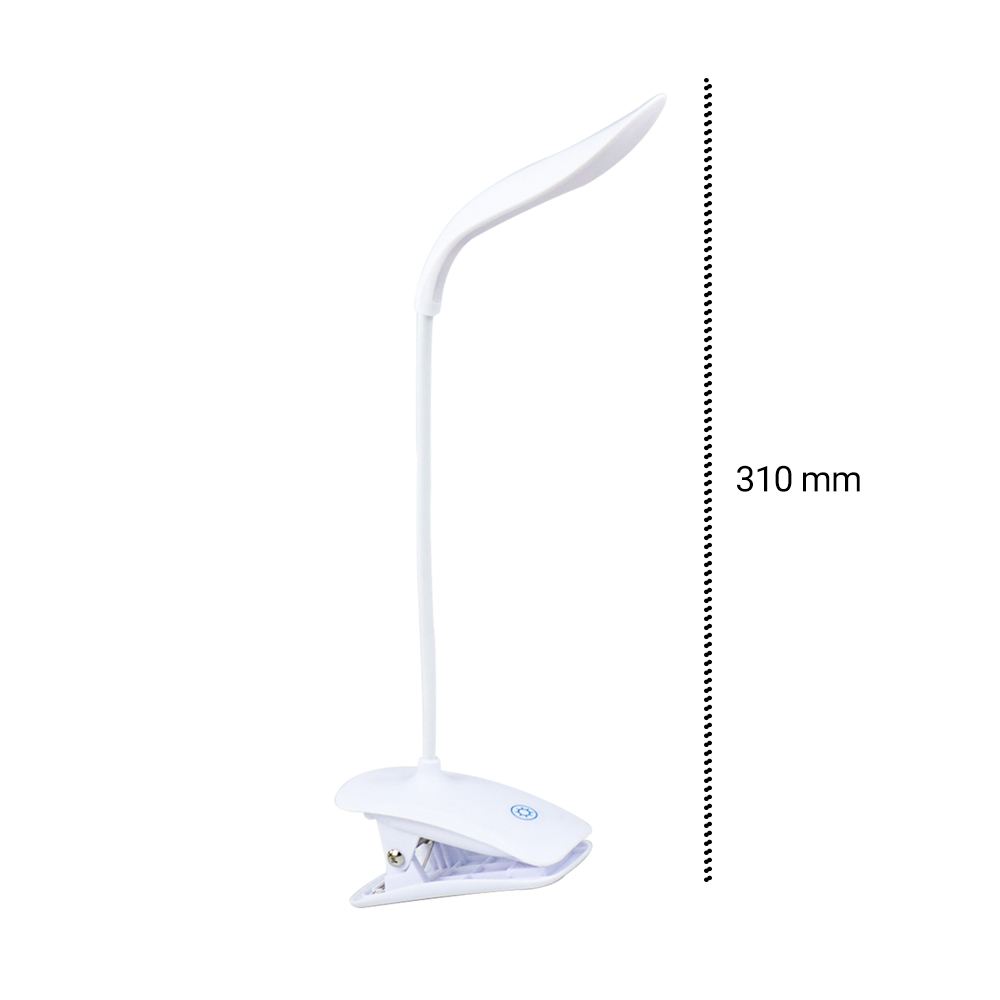 Zashastore15 Lampu Meja Belajar Eye Protection Desk Lamp Clip B14