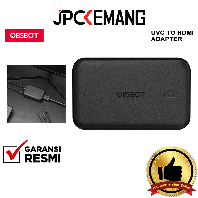 OBSBOT 4K UVC cam to HDMI Adapter Converter JPC KEMANG GARANSI RESMI