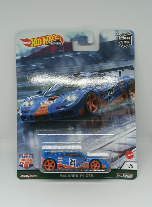 Ready Hotwheels Hot Wheels British Horse Power Mclaren F1 Gtr Gulf Murah Lazada Indonesia