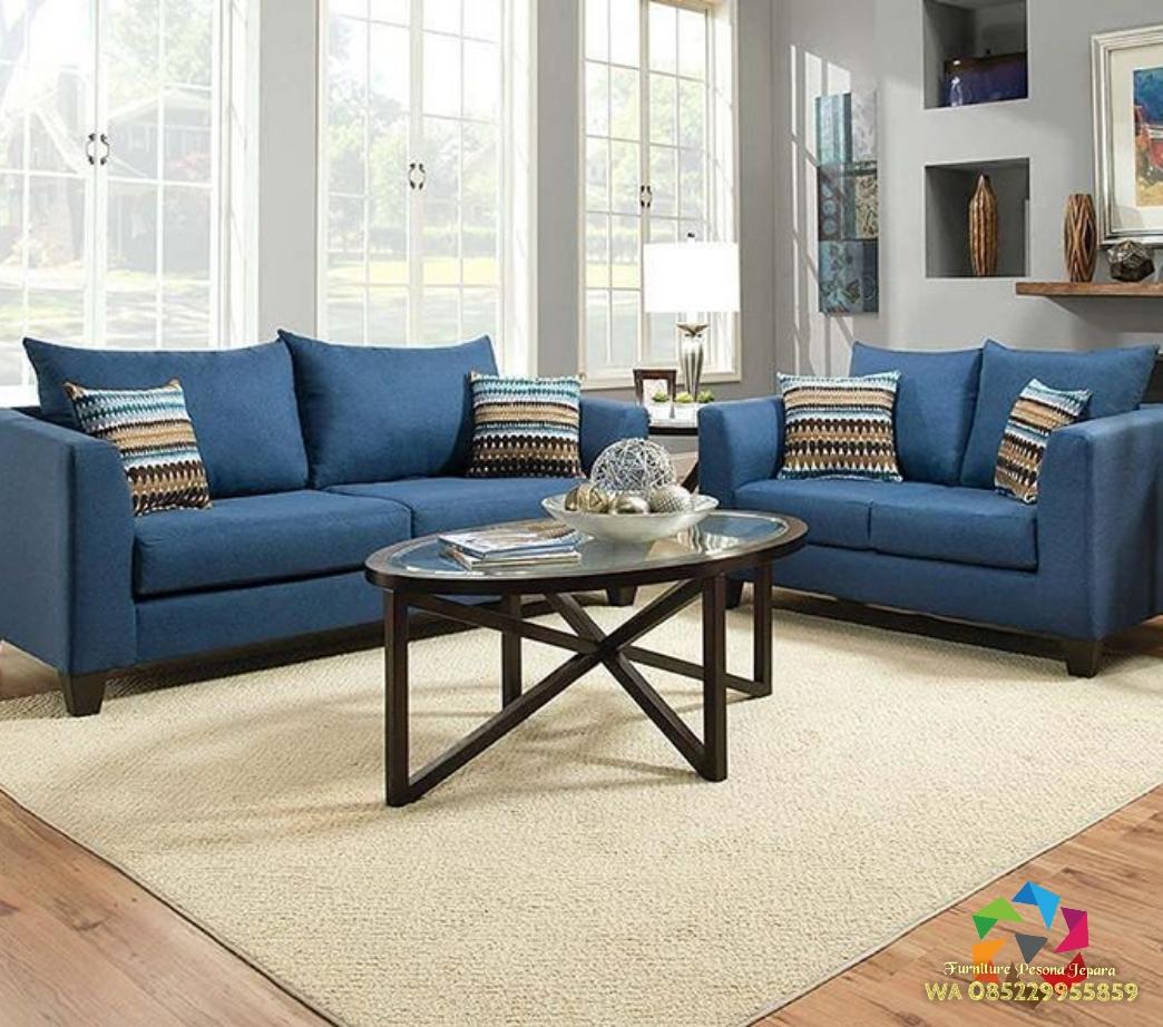 Kursi sofa set tamu minimalis