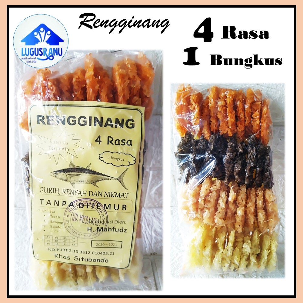 Rengginang 4 Rasa dalam 1 Kemasan Khas Situbondo Jawa Timur Makanan ...