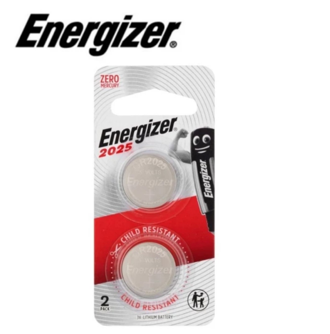 Asli Batu Baterai Batrei Lithium Energizer Cr2025 Cr 2025 Cr2025 Ori